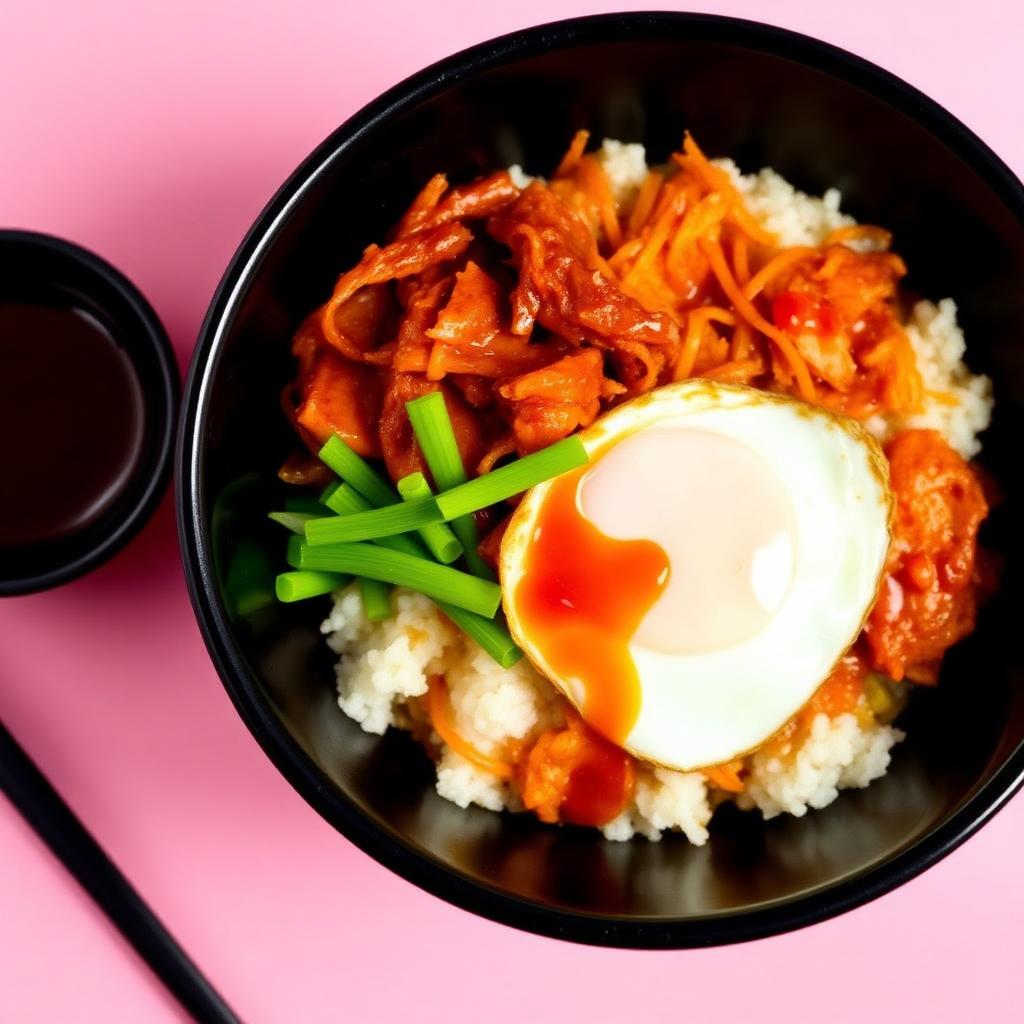 Kimchi Bibimbap Bowl