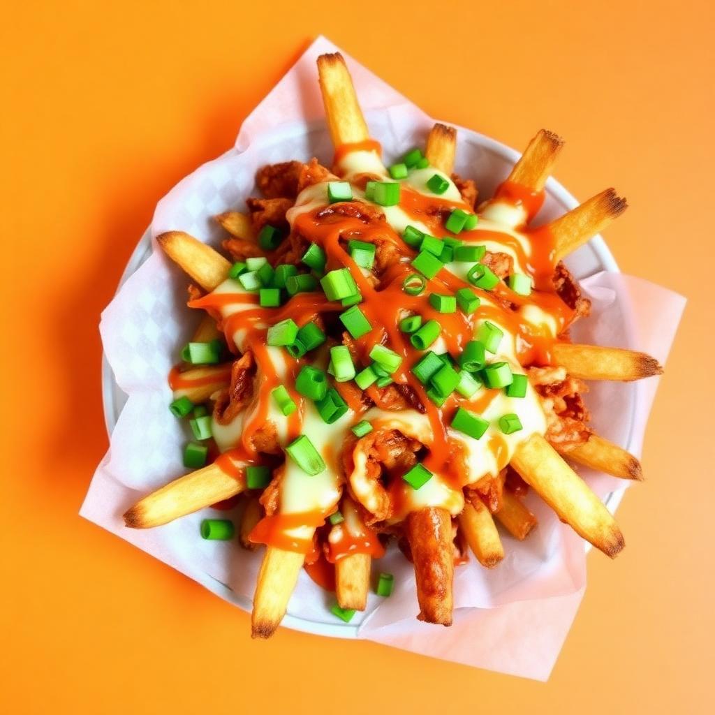 Loaded Kimchi Fries