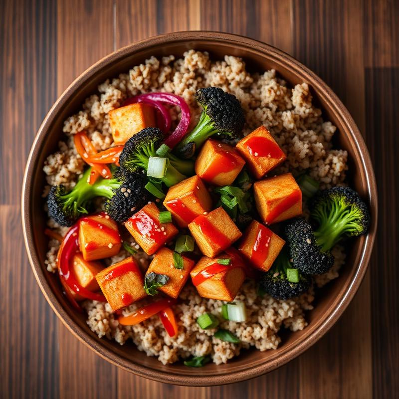 Sesame Veggie Bowl